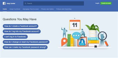 Facebook Help Center.